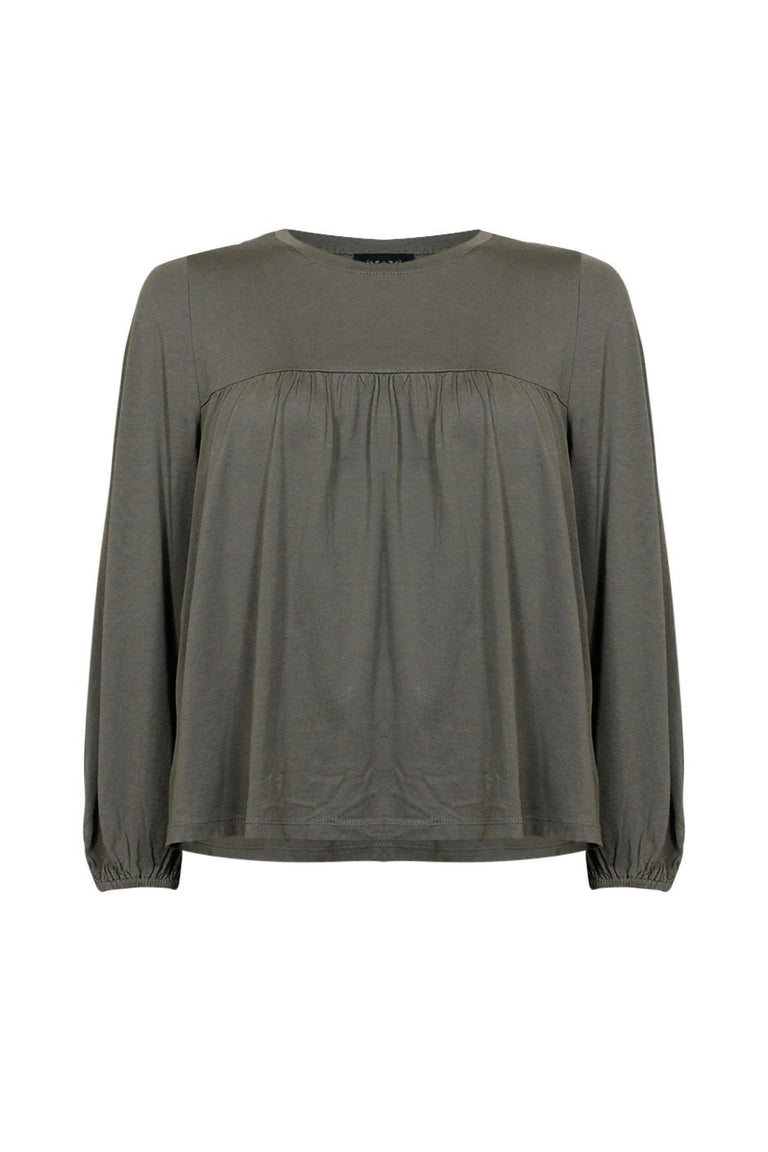 [TEST] O/E Poppy Gathered Yoke Tee
