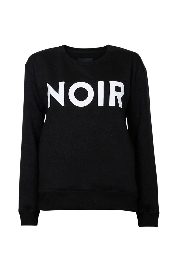 [TEST] Noir Crew Sweat