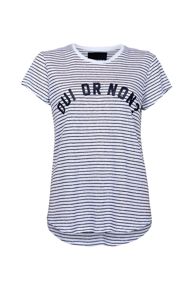 [TEST] Oui Or Non Stripe Tee