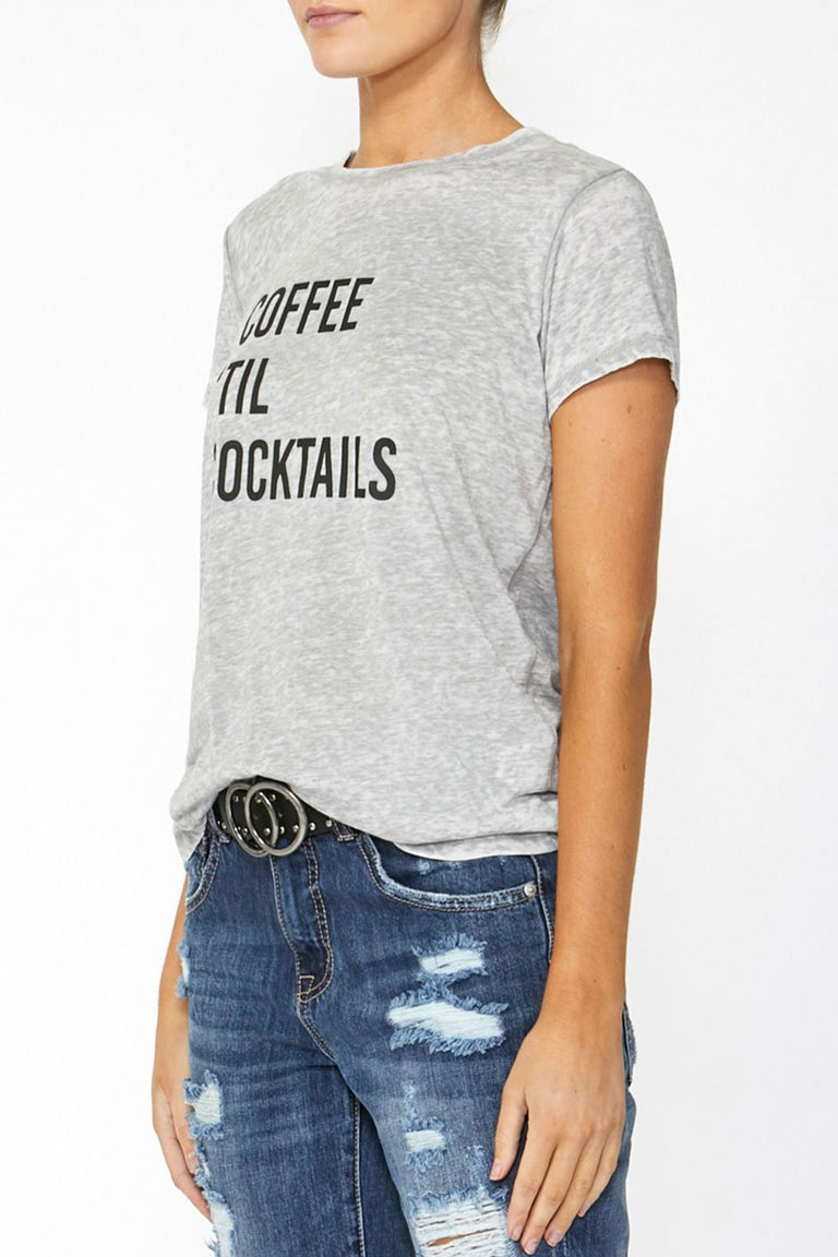 [TEST] Coffee Til Cocktails Tee