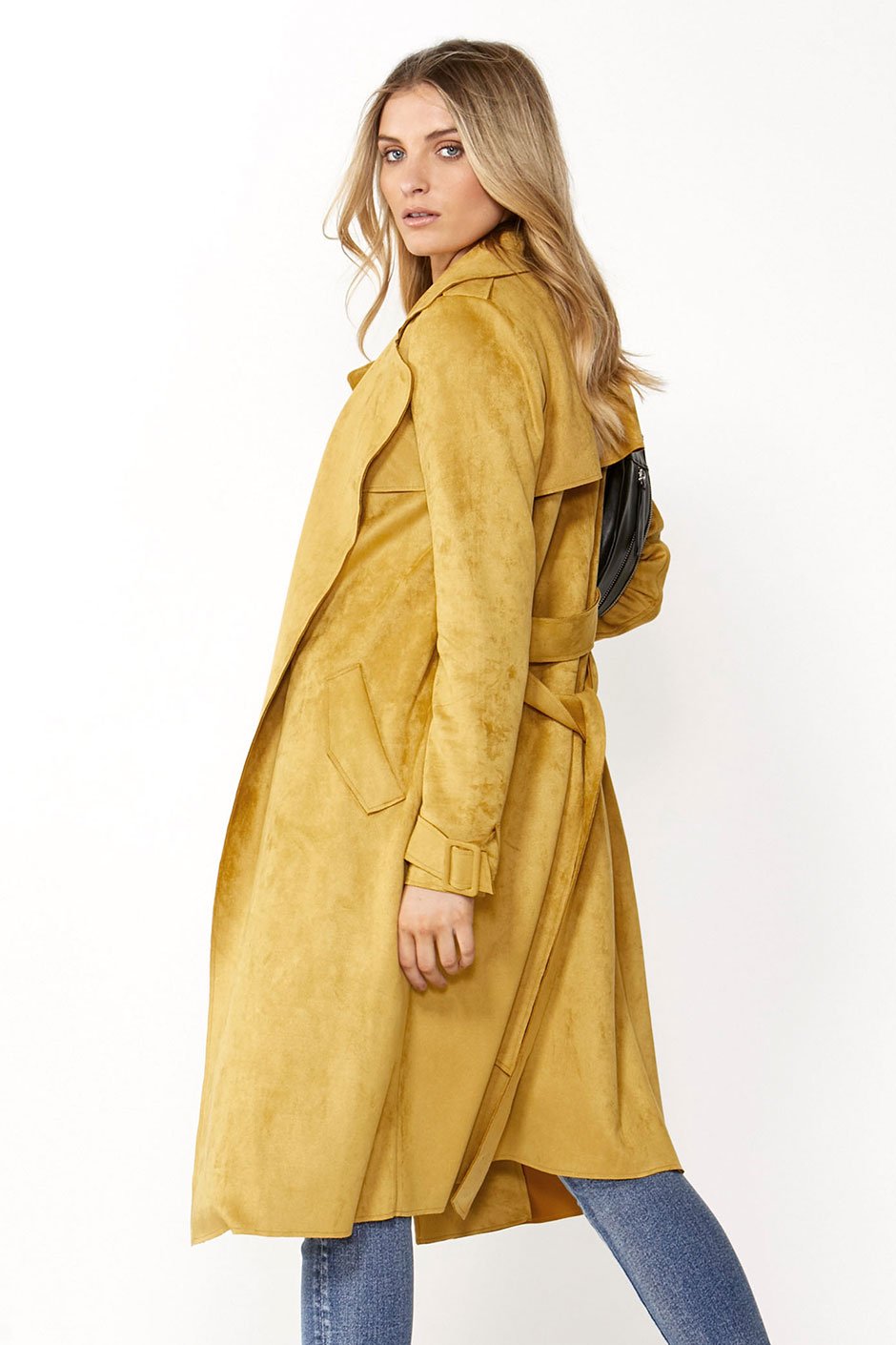 [TEST] Blair Suedette Trench Coat