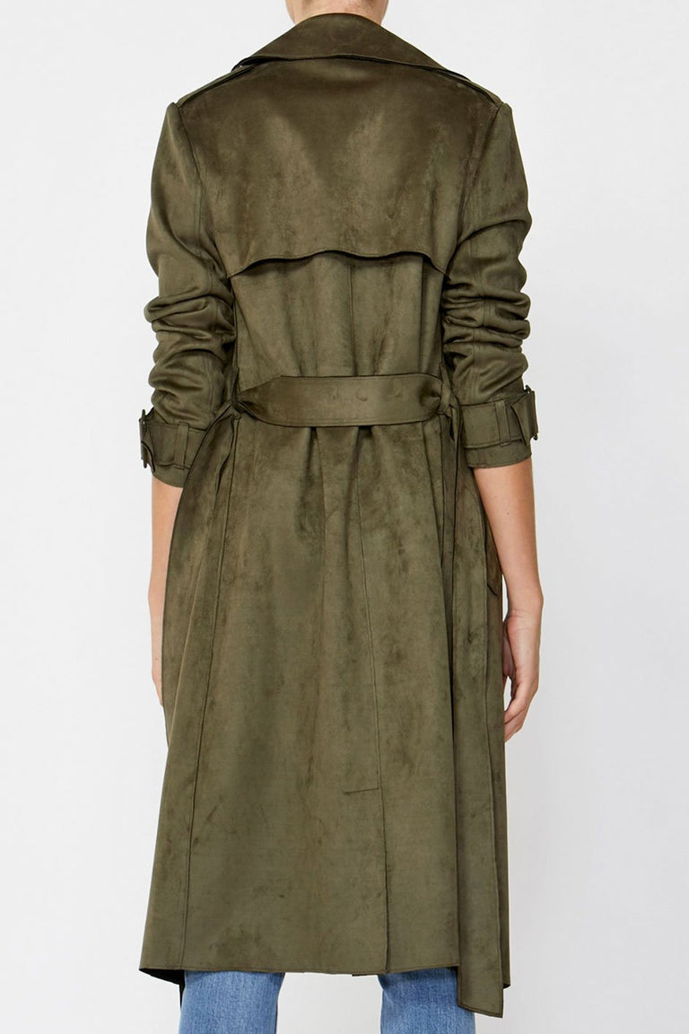 [TEST] Blair Suedette Trench Coat