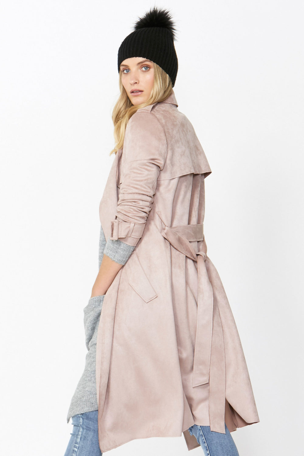 [TEST] Blair Suedette Trench Coat