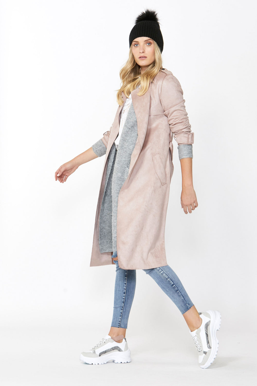 [TEST] Blair Suedette Trench Coat