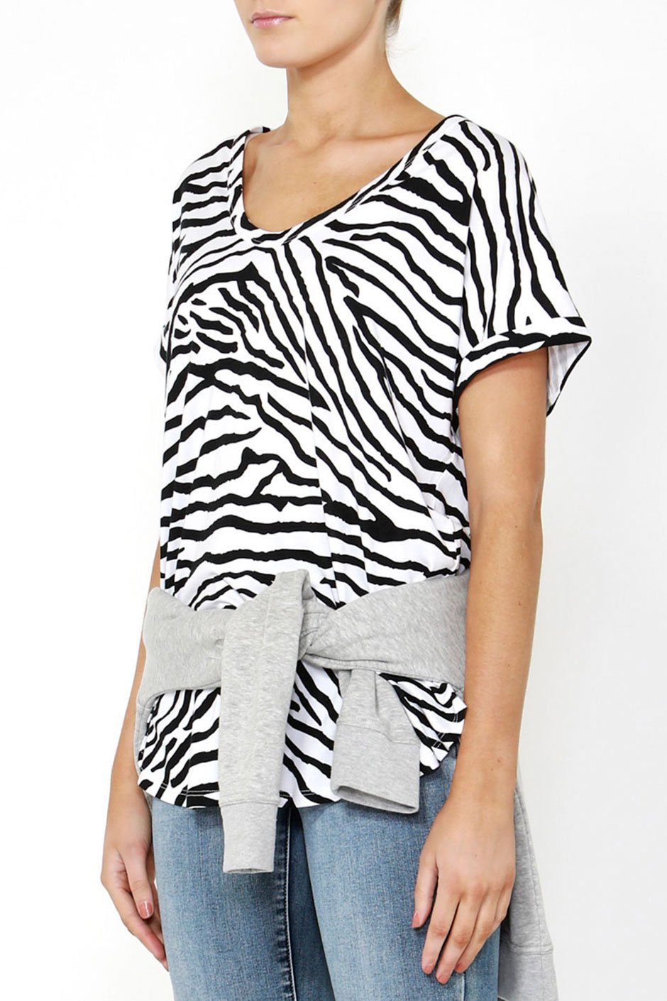 [TEST] Luxe Printed Boyfriend Tee