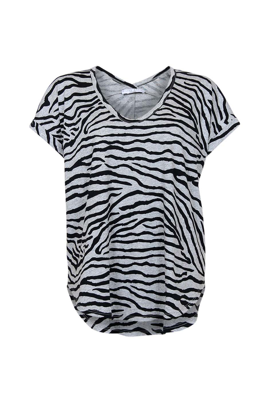 [TEST] Luxe Printed Boyfriend Tee