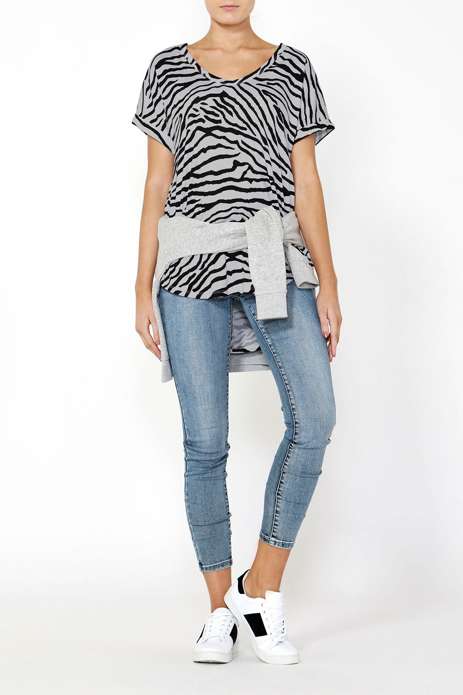 [TEST] Luxe Printed Boyfriend Tee