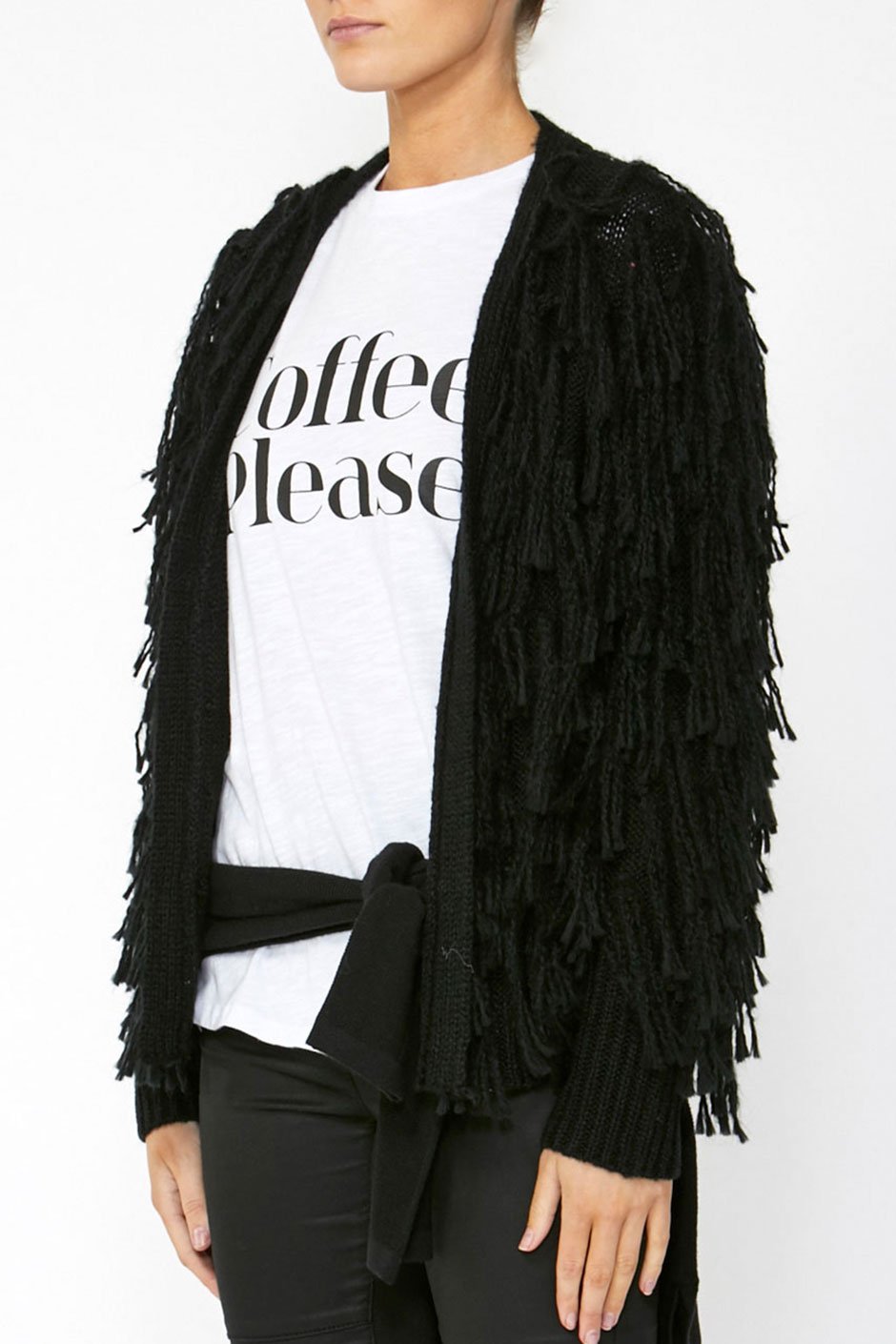 [TEST] Anthea Fringe Knit Cardigan