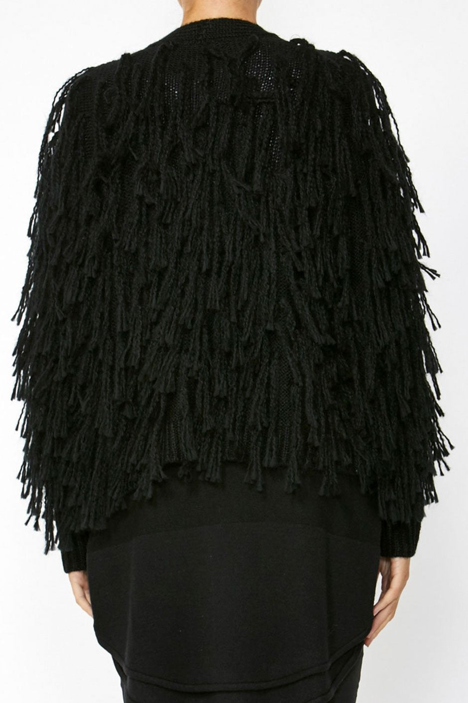 [TEST] Anthea Fringe Knit Cardigan
