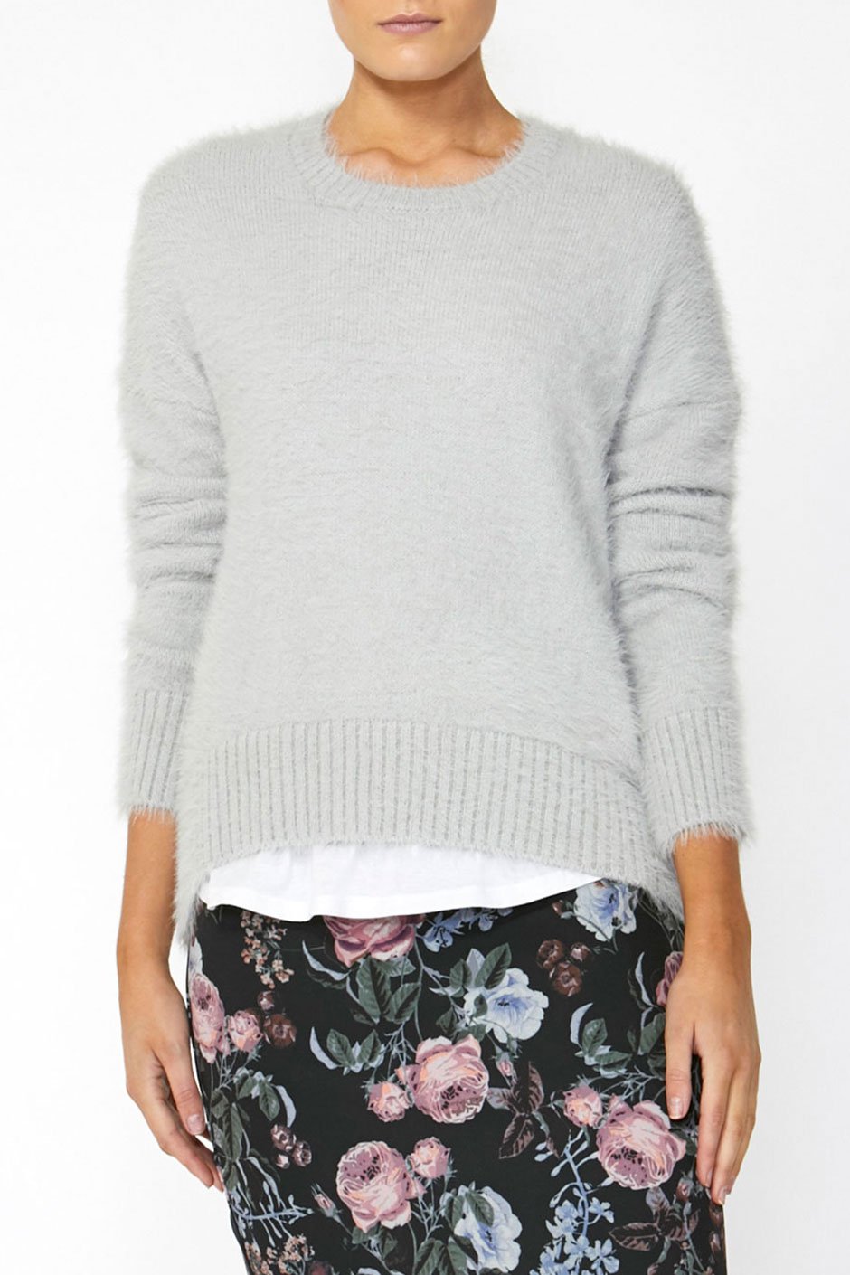 [TEST] Freya Fluffy Knit Pullover