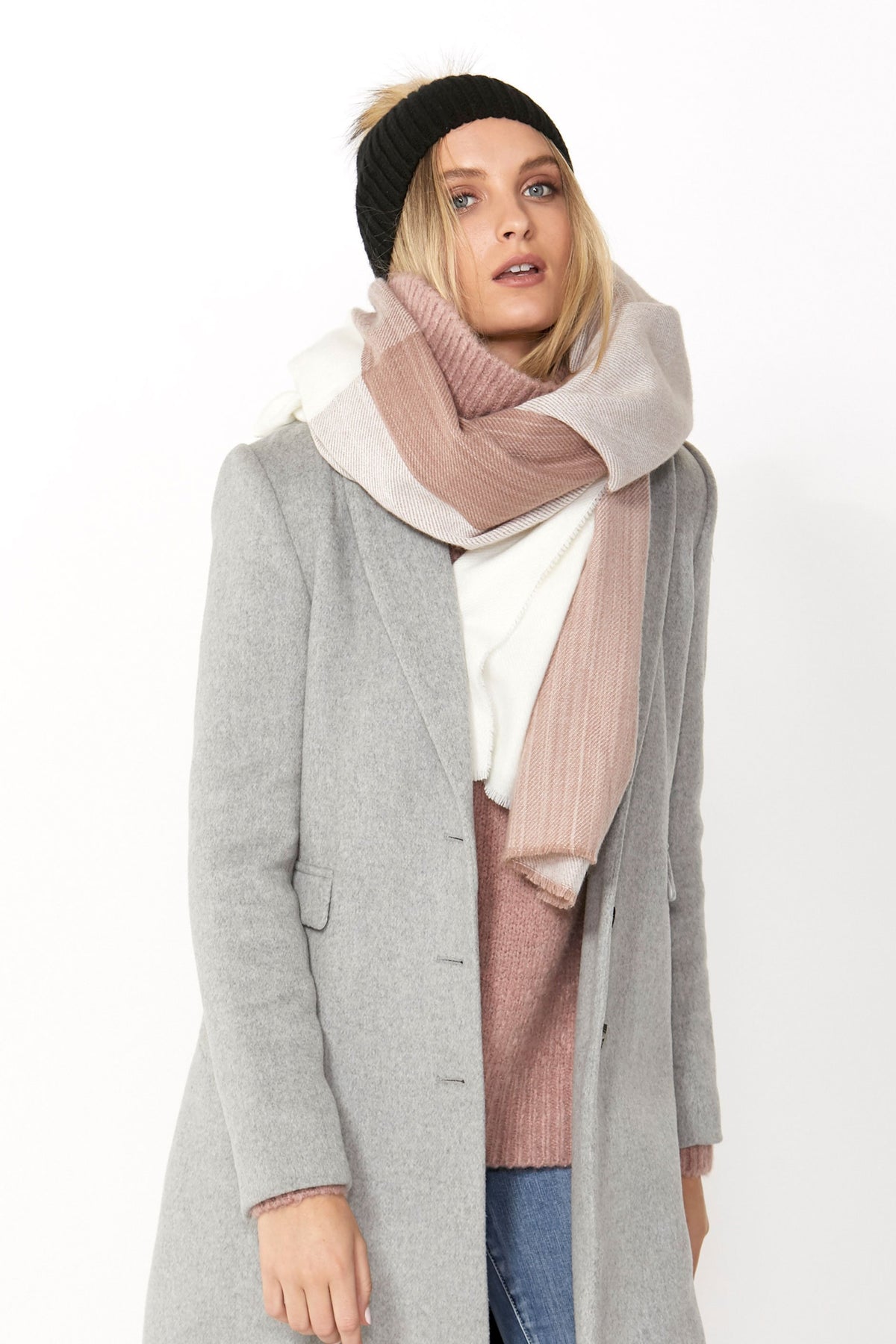 [TEST] Four Tone Woven Scarf