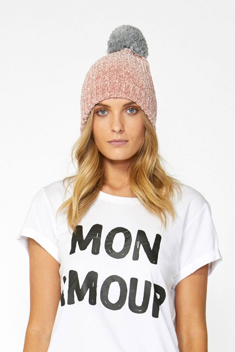 [TEST] Chenille Pom Pom Beanie
