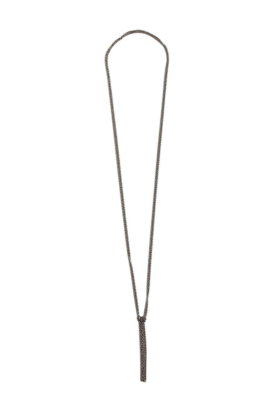 [TEST] Knot Tassel Necklace