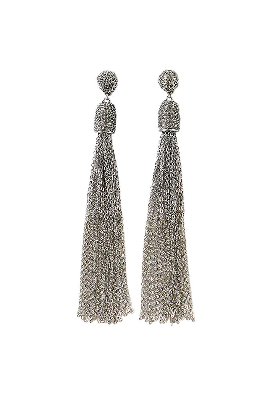 [TEST] Martha Chain Tassel Earring