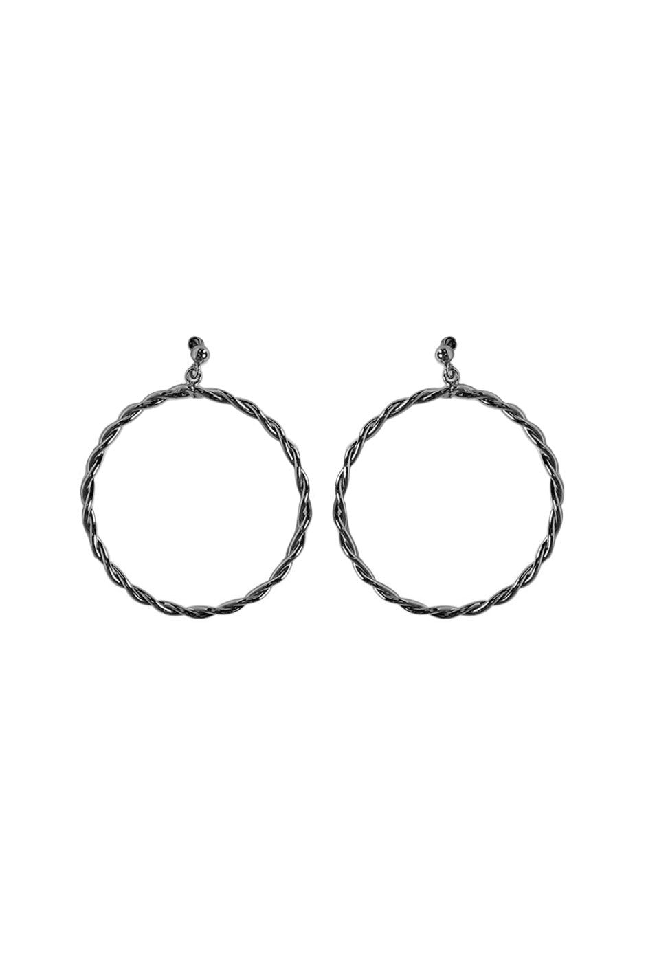 [TEST] Twist Hoop Earring