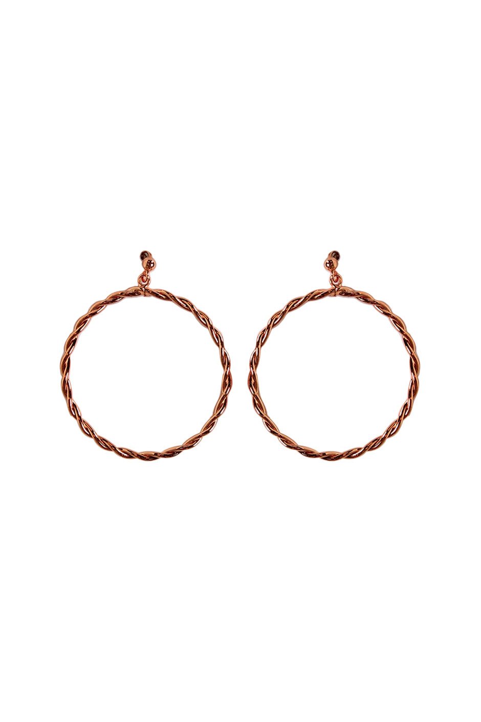 [TEST] Twist Hoop Earring