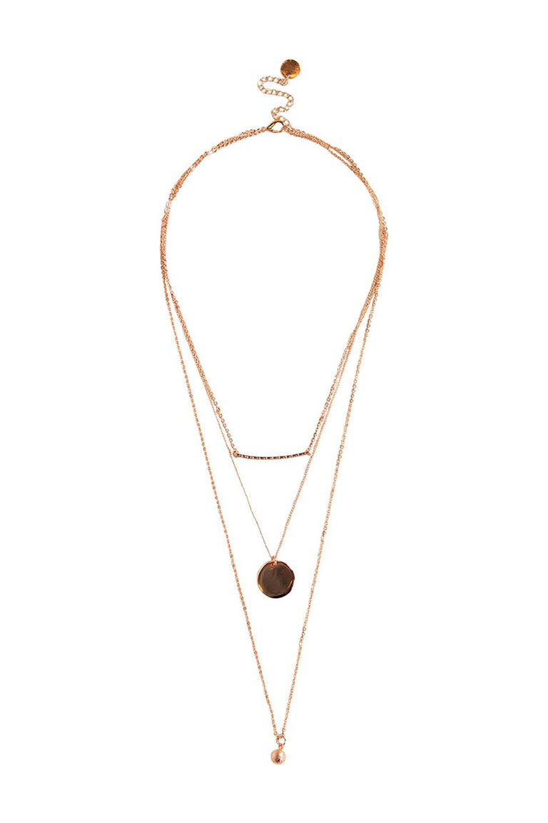 [TEST] Disc Ball 3 Layered Necklace