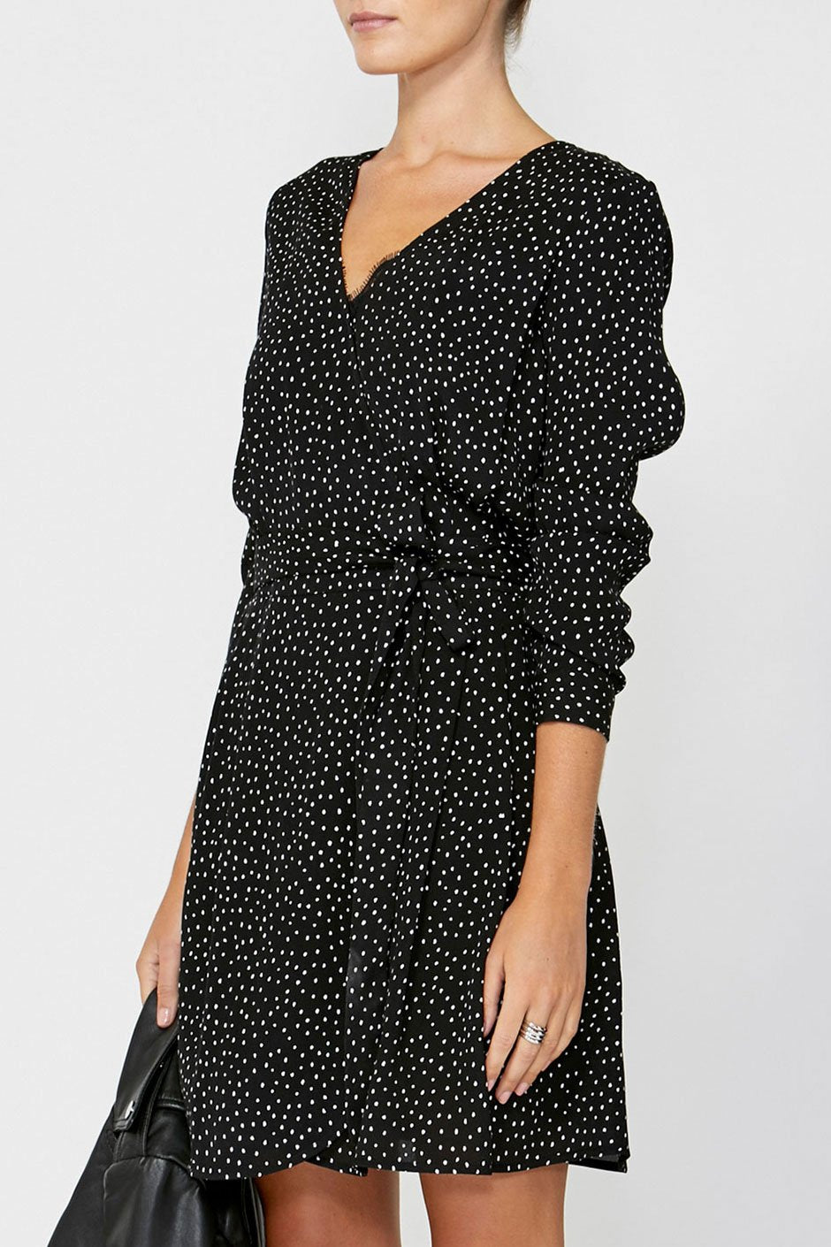 [TEST] Fiona Long Sleeve Wrap Dress