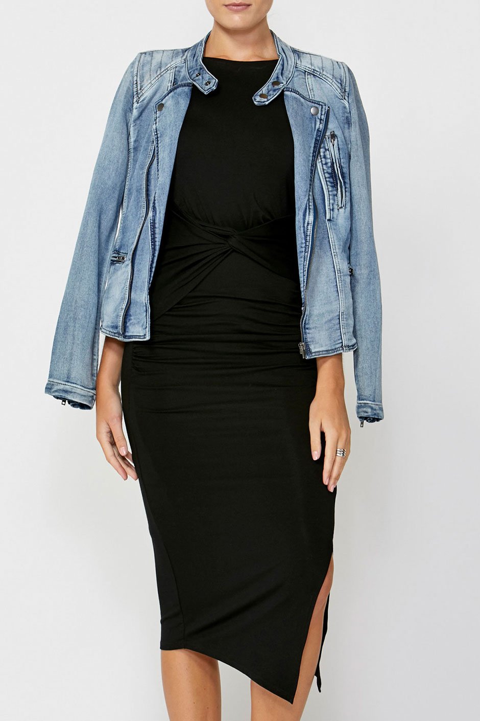 [TEST] Sarah Cropped Sleeve Dress