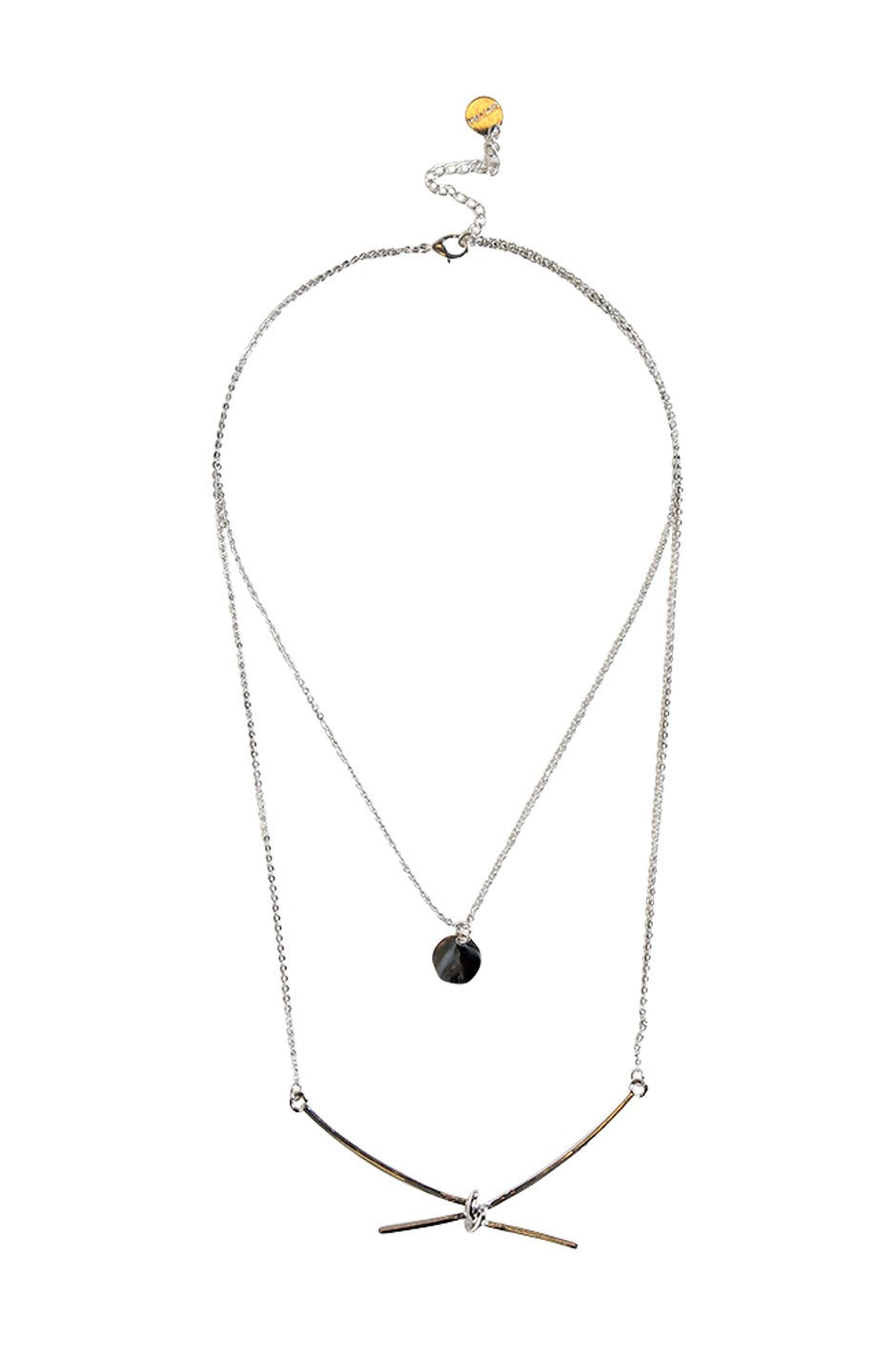 [TEST] Knot Two Layered Necklace