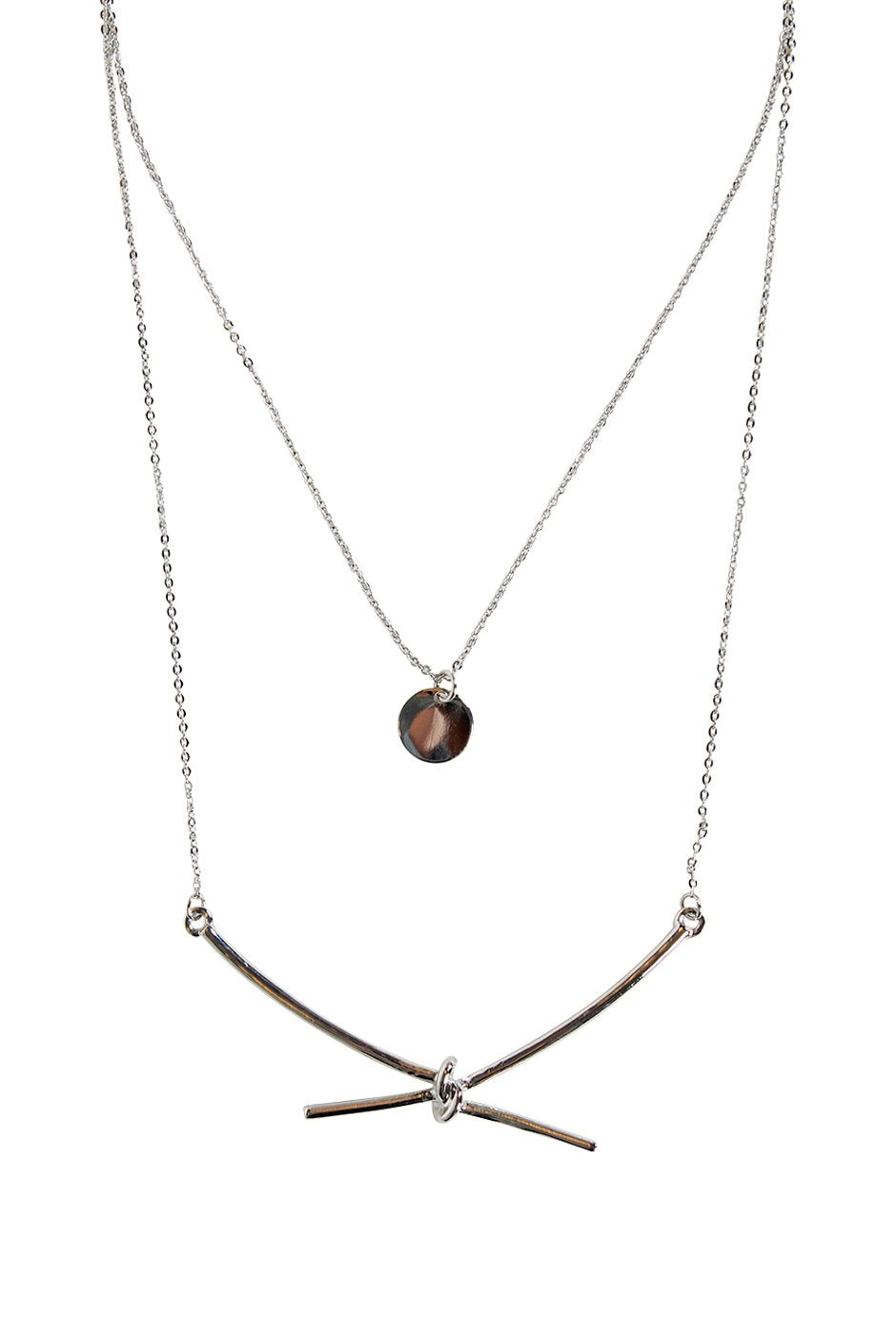 [TEST] Knot Two Layered Necklace