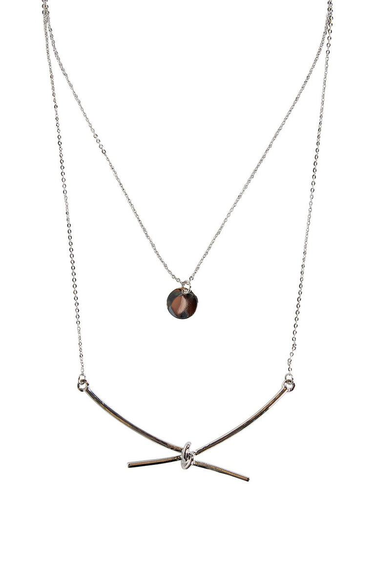 [TEST] Knot Two Layered Necklace