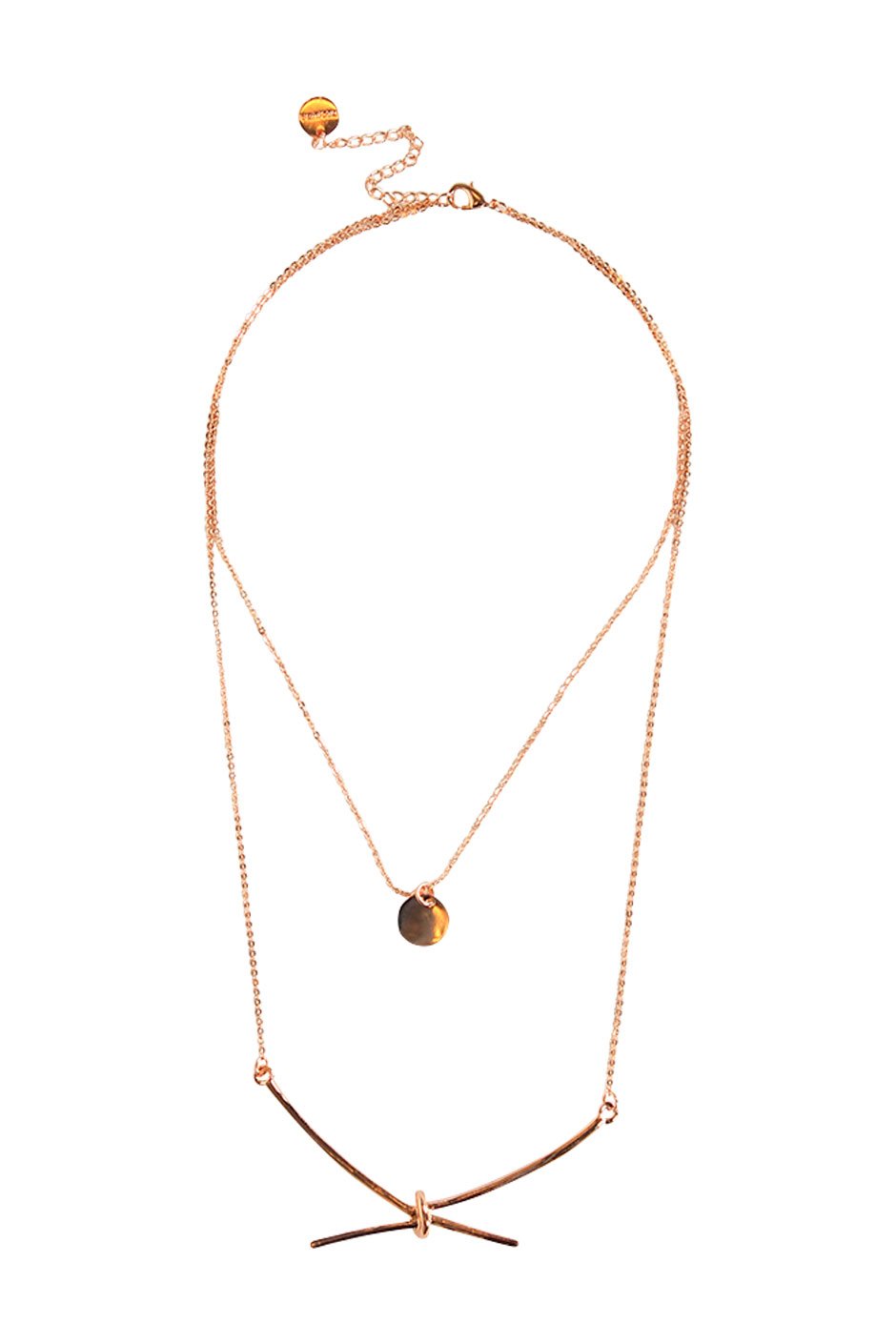 [TEST] Knot Two Layered Necklace