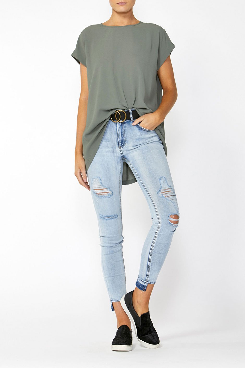 [TEST] Lana Textured Tee