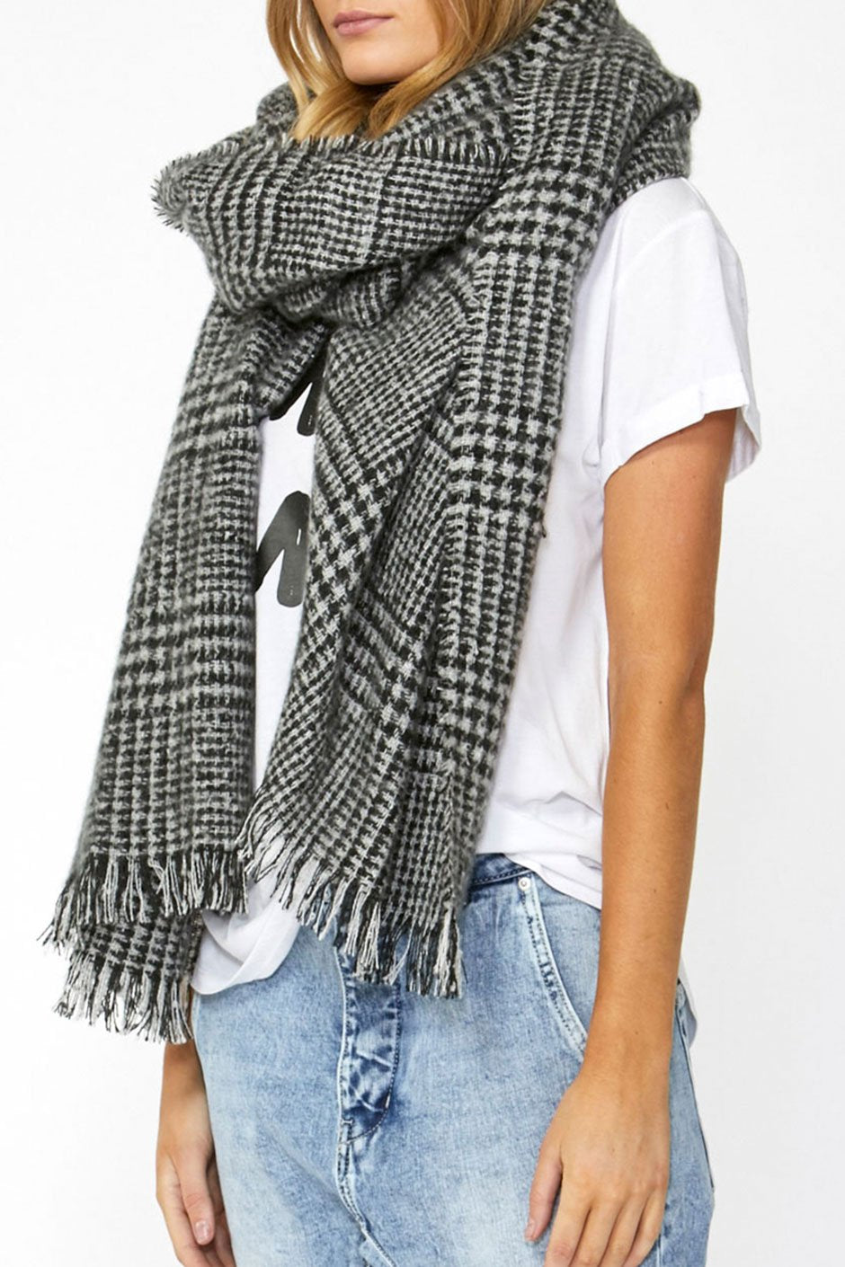 [TEST] Heavy Check Scarf