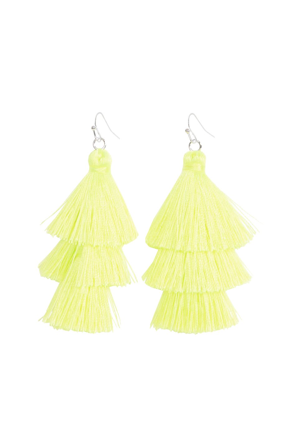 [TEST] Ava Triple Tassel Earring