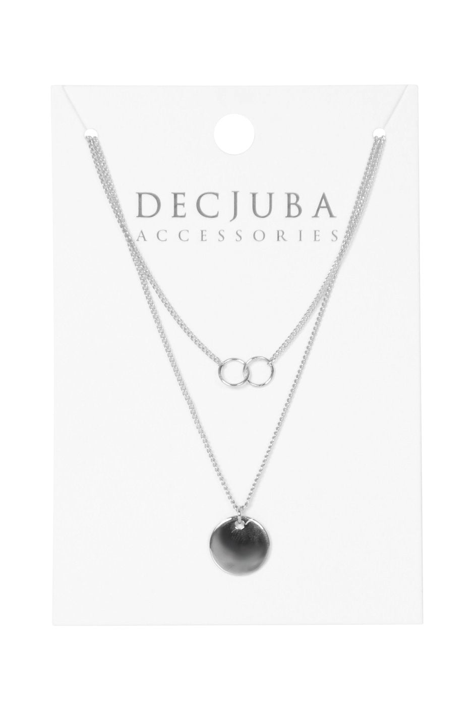 [TEST] Disc 2 Layer Necklace