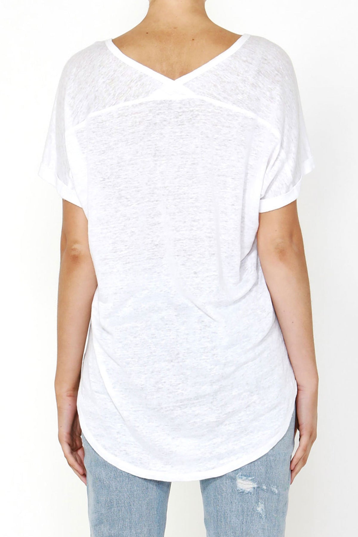 [TEST] Crosby Boyfriend Linen Tee