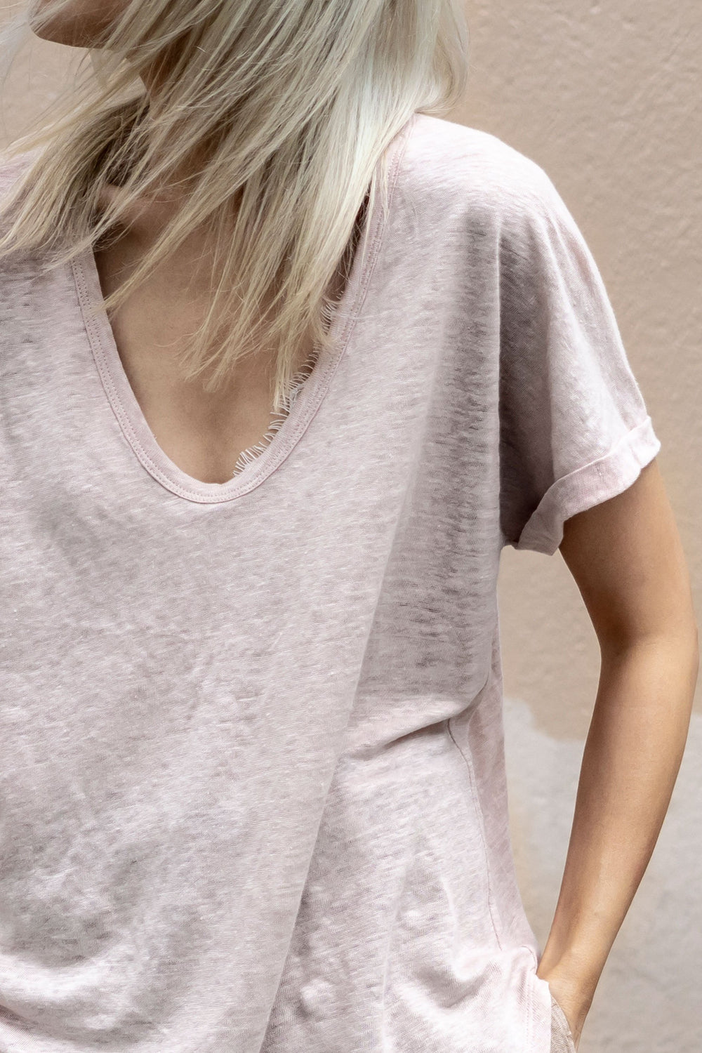 [TEST] Crosby Boyfriend Linen Tee