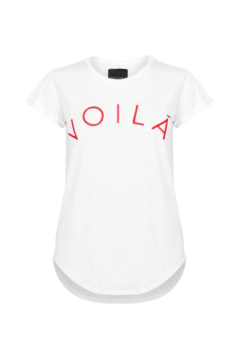 [TEST] Voila Embroidered Tee