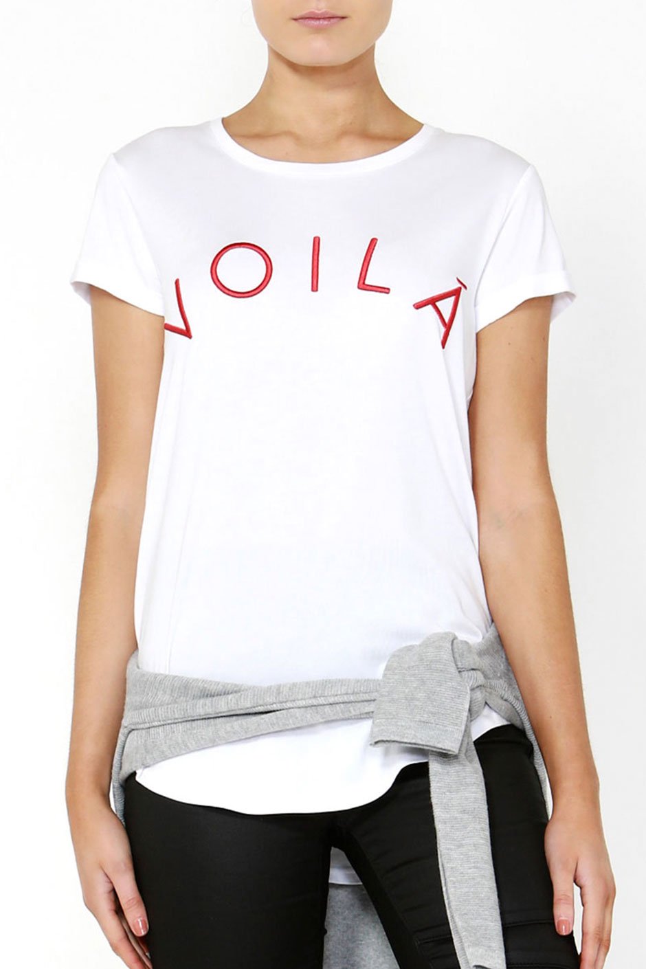 [TEST] Voila Embroidered Tee