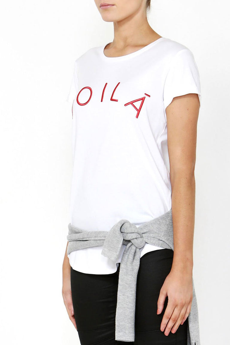 [TEST] Voila Embroidered Tee