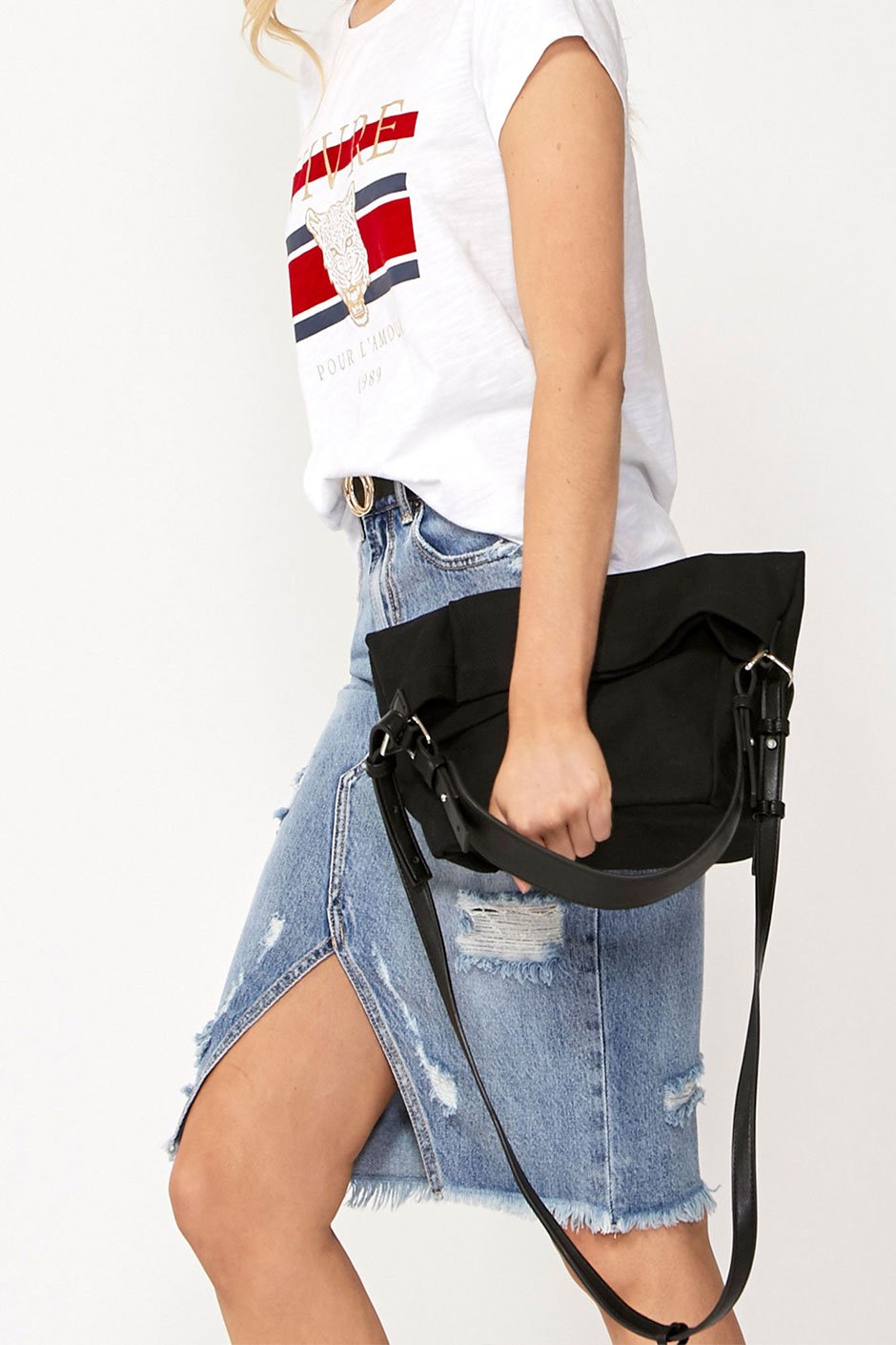 [TEST] Sammy Distressed Pencil Skirt