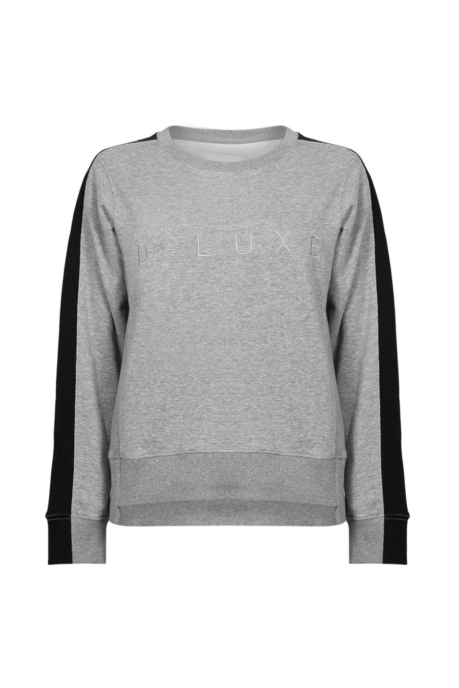 [TEST] Luxe Step Hem Stripe Sweat