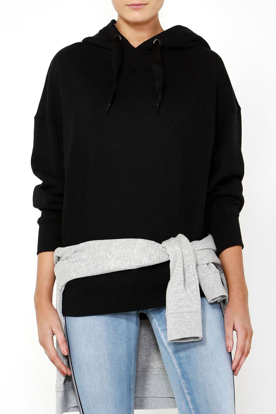 [TEST] Luxe Rib Insert Hoodie