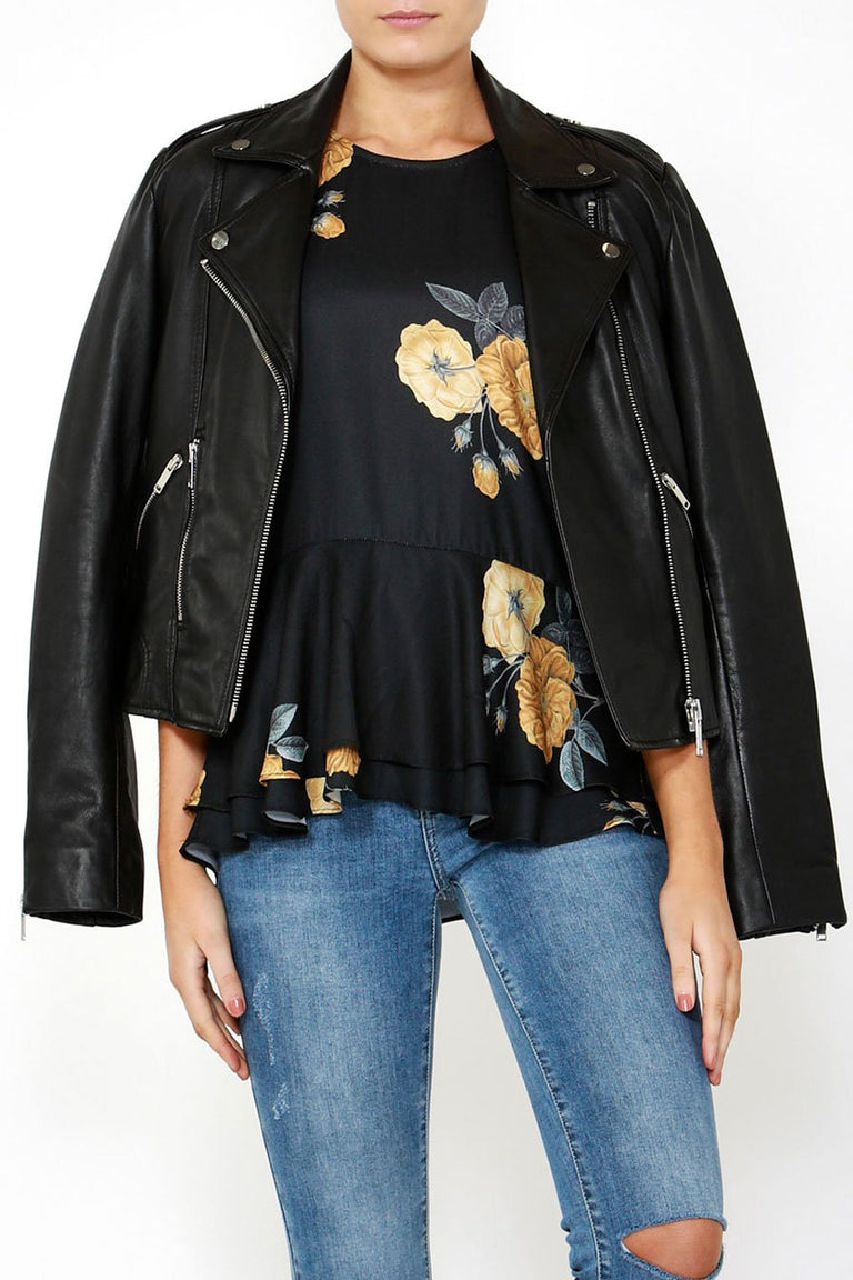 [TEST] Tara Ruffle Hem Top