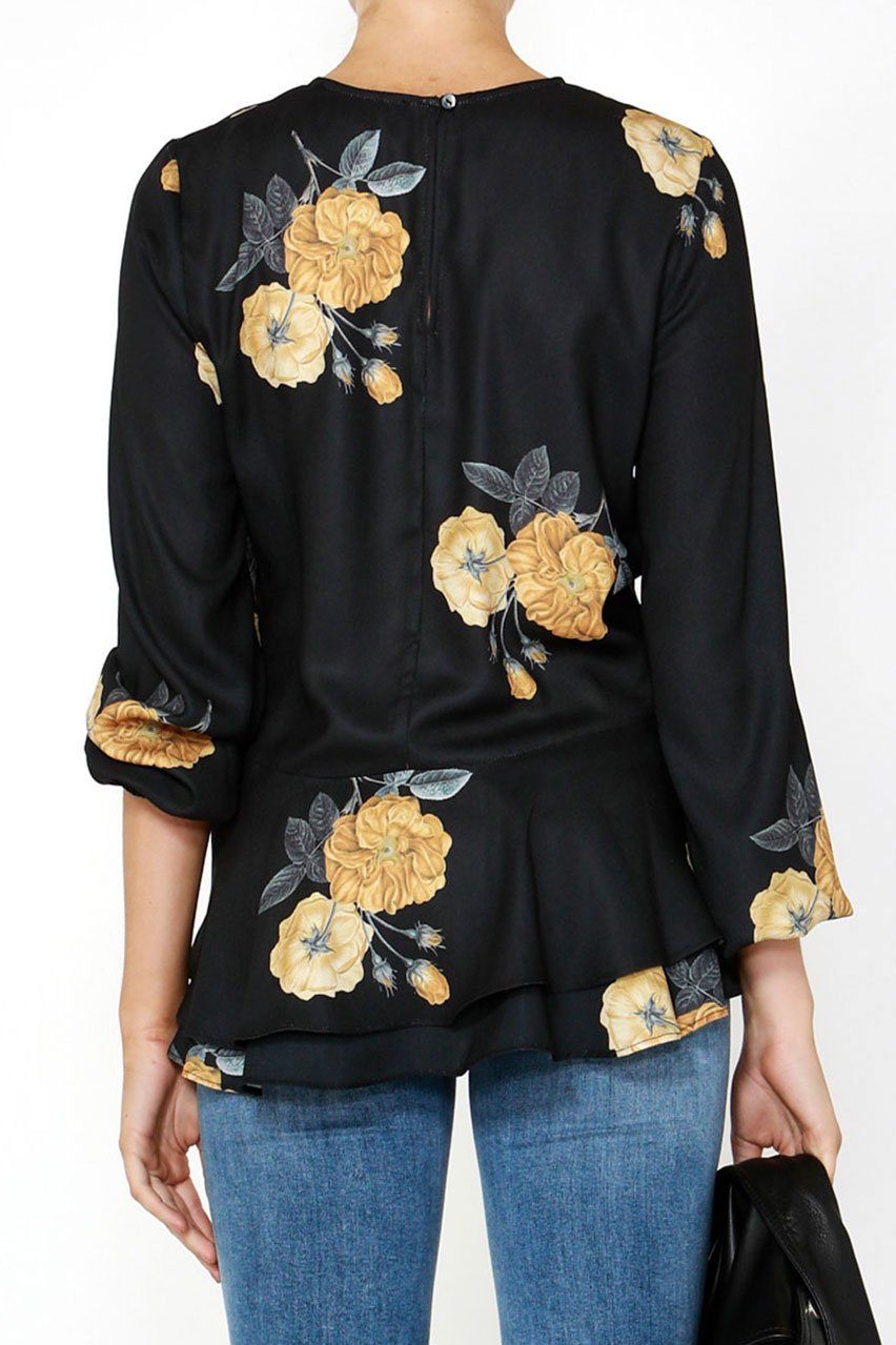 [TEST] Tara Ruffle Hem Top