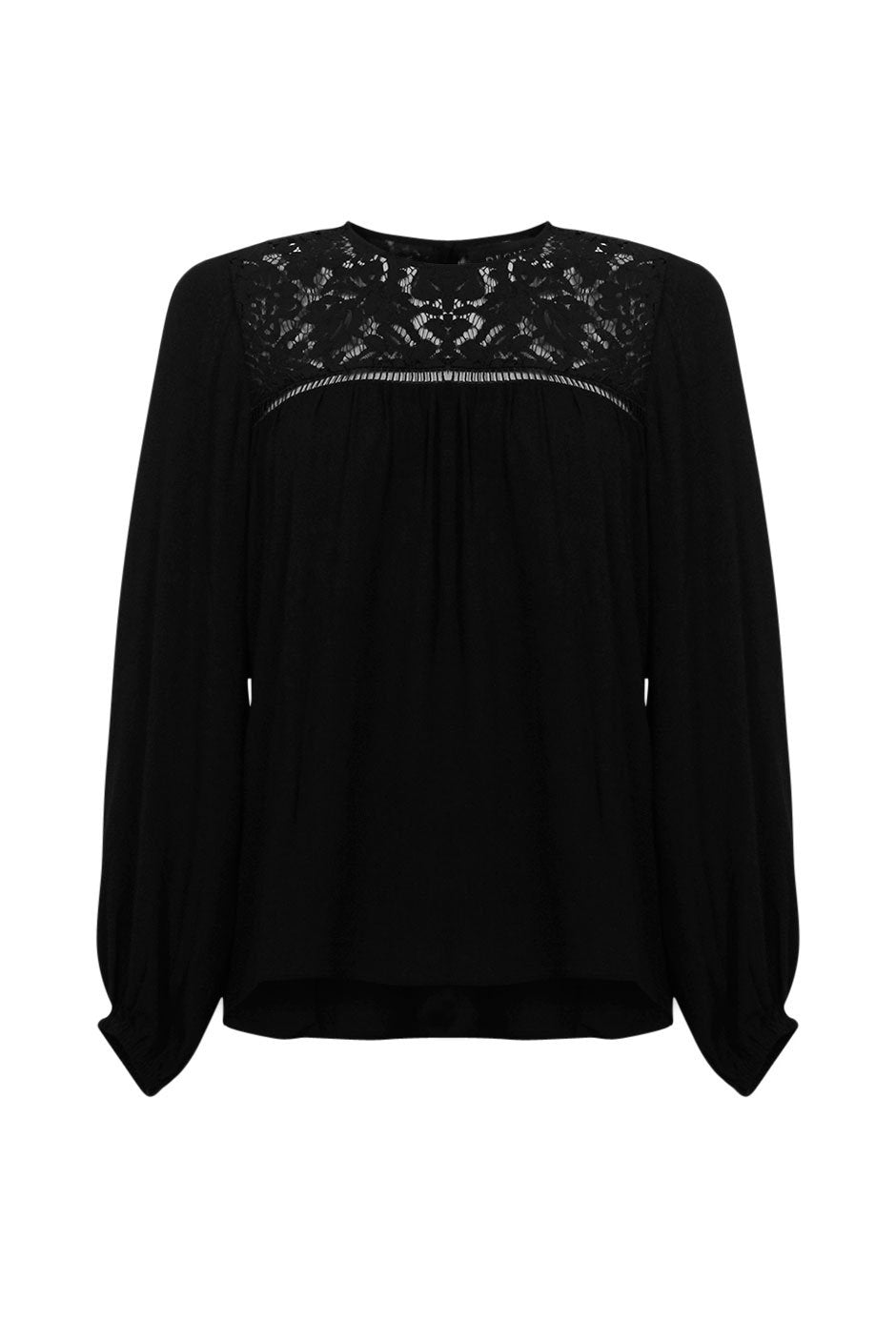 [TEST] Andrea Lace Insert Blouse