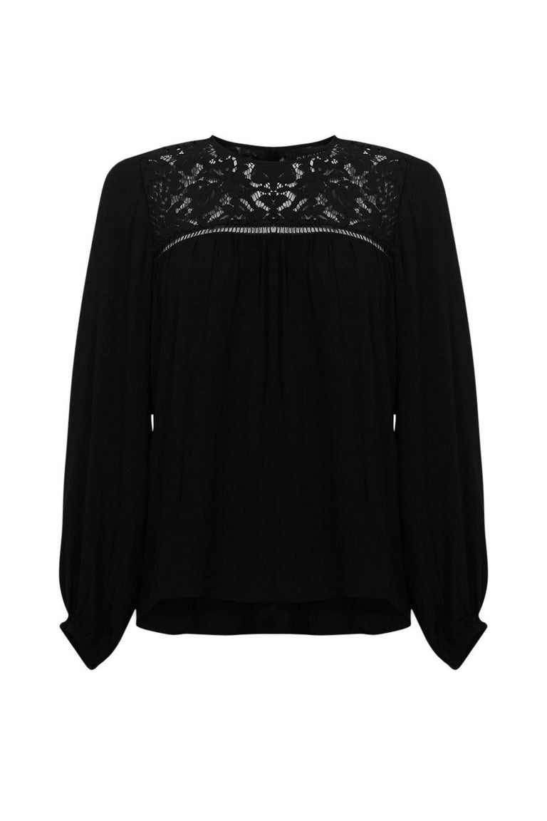 [TEST] Andrea Lace Insert Blouse