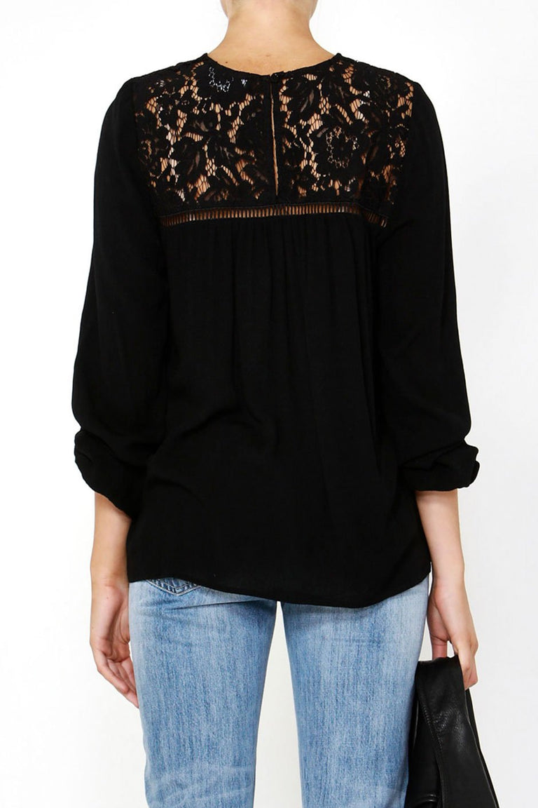 [TEST] Andrea Lace Insert Blouse
