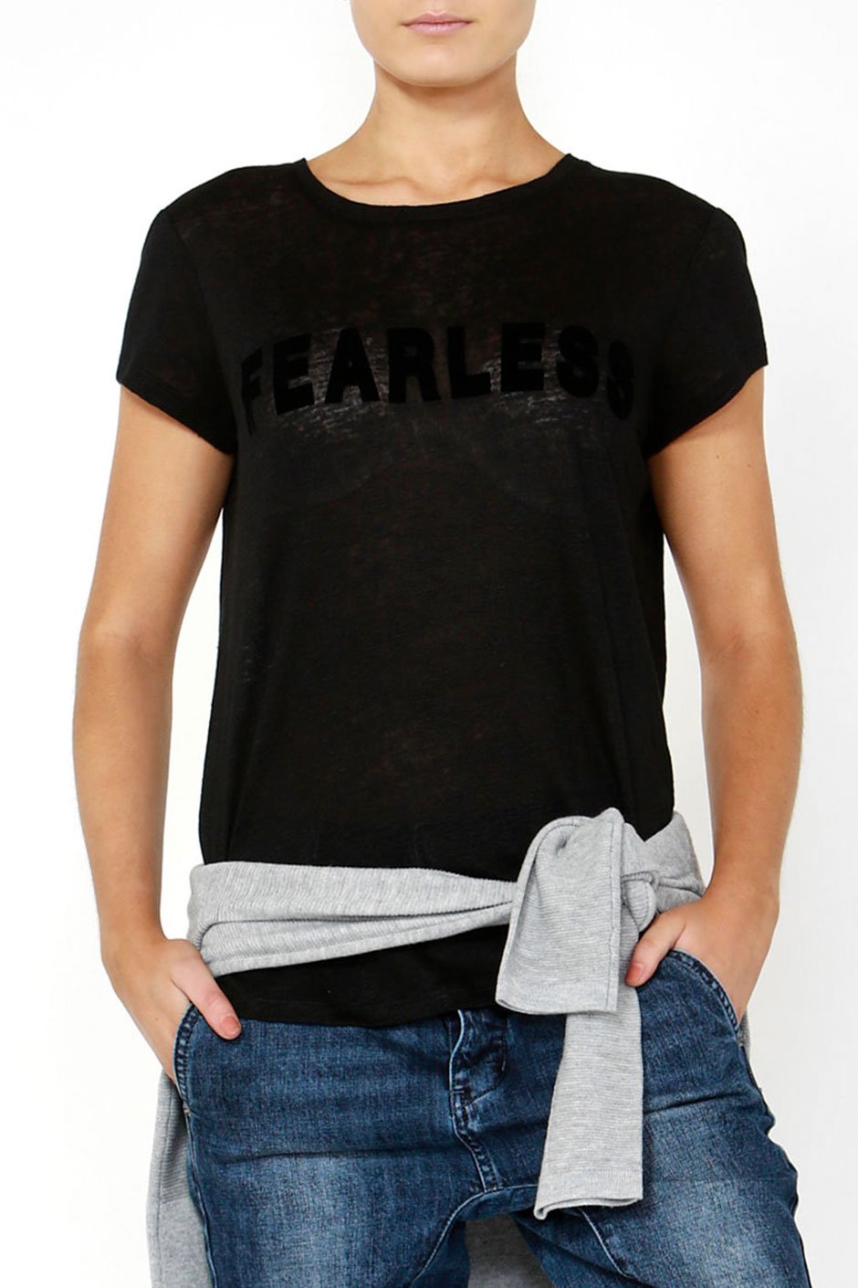 [TEST] Fearless Flocked Tee