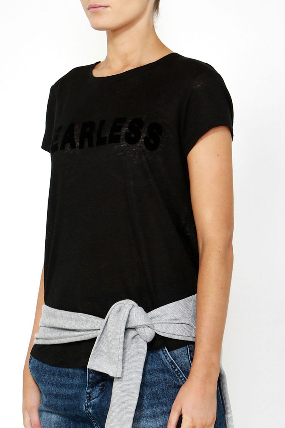 [TEST] Fearless Flocked Tee