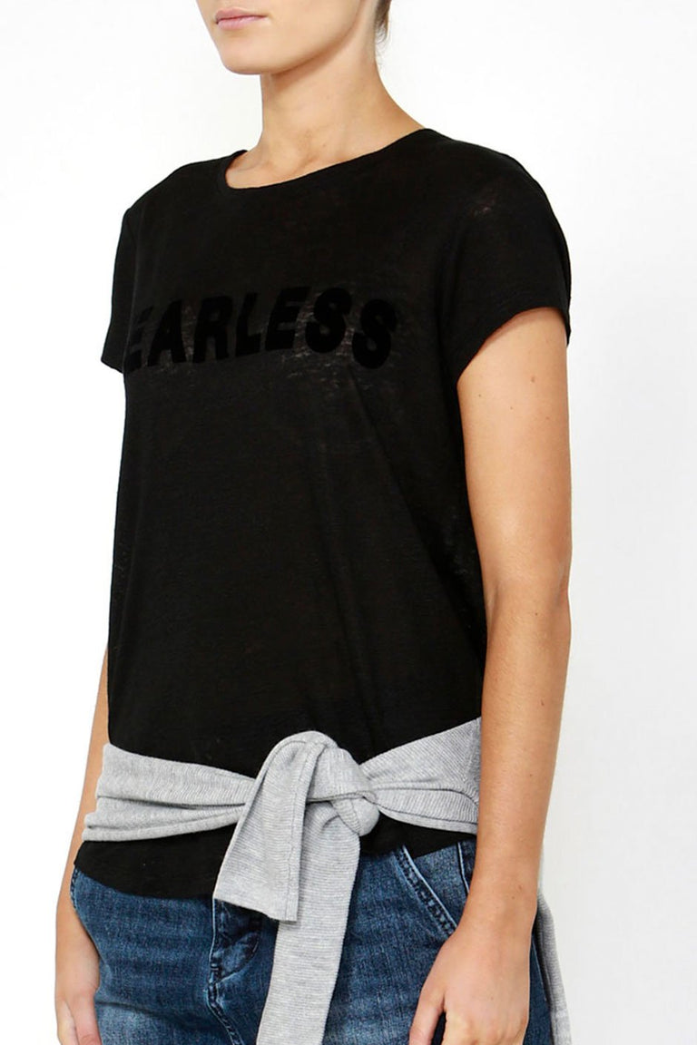 [TEST] Fearless Flocked Tee