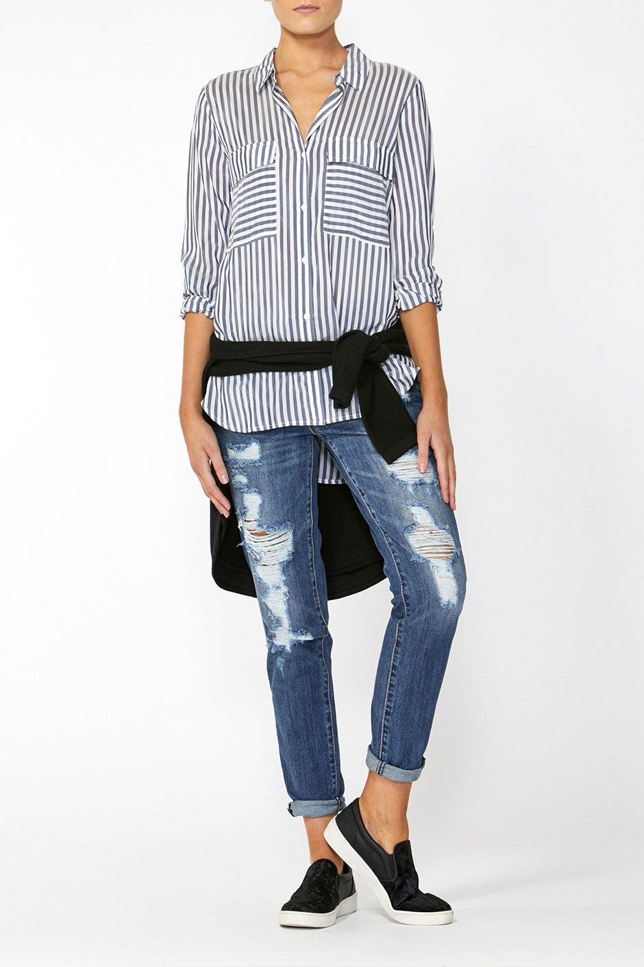 [TEST] Maddie Stripe Shirt