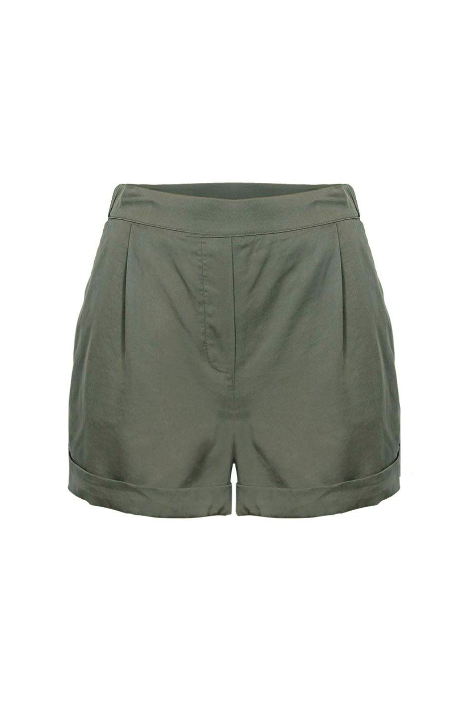 [TEST] Monica Relaxed Lyocell Short
