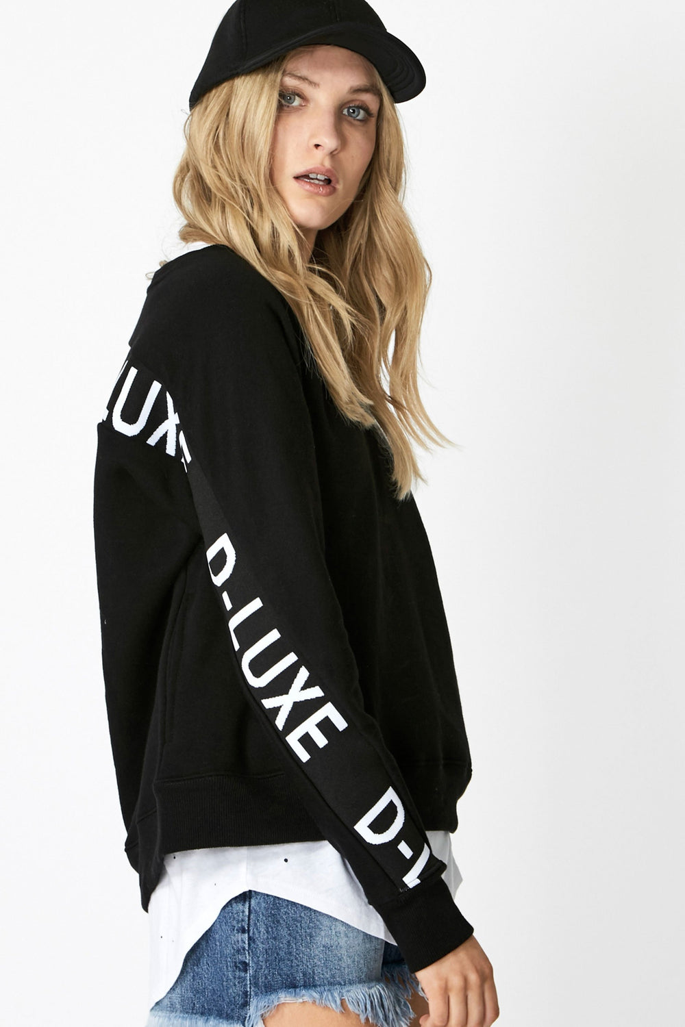 [TEST] Luxe Logo Rib Sweat
